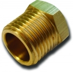 1/8 NPT Messinggewinde Kraftstoffstopfen, Blindstecker, amerikanische Gewinde NPTF