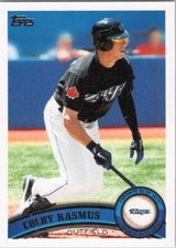 2011 Topps Update #US72 Colby Rasmus Toronto Blue Jays