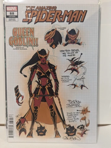 Amazing Spider-man 88 Volume 5 1:10 Gleason Design Variant VF- Marvel Comics KEY