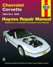 1984-1996 C4 Corvette Haynes Repair Service Workshop Manual Book Guide 2266