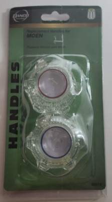 Danco Replacement Handles For Moen #88810 Clear Hot Cold Faucet Handles