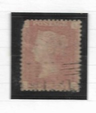 QUEEN VICTORA 1d RED PLATE 147 USED 1864-79 MY REF 1451