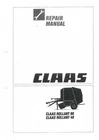 Claas Round Baler Rollant 46 & 66 Workshop Service Repair Manual