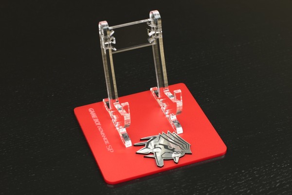 Acryl Display StäNder FüR Nintendo Game Boy Advance Sp PokéMon Groudon Edition-image