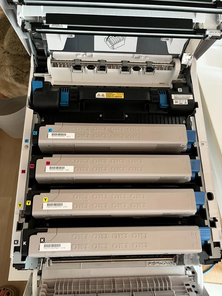 OKI C824dn Stampante LED a Colori - COME NUOVA COMPLETA DI GARANZIA E IMBALLO - Immagine 3 di 4