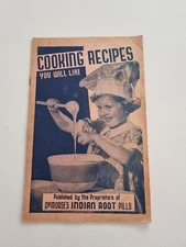 1938 Dr Morse's Indian Root Pills Cooking Recipes You Will Like 