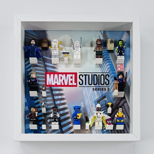 Display frame case for Lego ® Marvel series 2 71039 minifigures figures 27cm - Picture 5 of 22