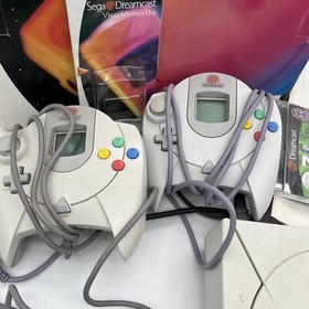 Sega Dreamcast System White Console HKT-3020 (NTSC) Tested CIB Bundle