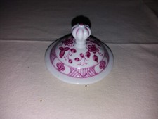 K&ouml;niglich priv Tettau Serie Victoria Chrysantheme pink Ersatzdeckel Zuckerdose