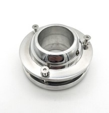 Universal Aluminum Lower Floor Ball Swivel 1-34 Steering Column Mount