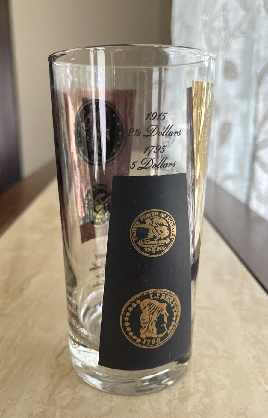 Panama Pacific Exposition San Francisco Cera Glass Tumbler 12 oz Featuring Coins eBay