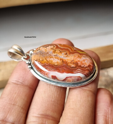 High Quality Cazy Lace Pendant 925 Sterling Silver Handmade Shinny Pendant PG302
