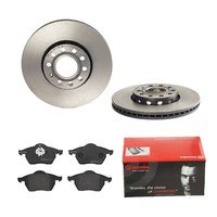 Brembo Bremsscheiben Ø288MM + BremsbelÄGe Vorne FÜR Audi A4 B5 Skoda VW Seat