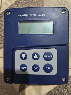 JUMO dTRANS O2 01 Two Wire Transmitter For Dissolved Oxygen Type 202610/81