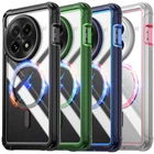 For OnePlus 13 5G Case Poetic Built-in Screen With Magsafe Clear Full Body Cover