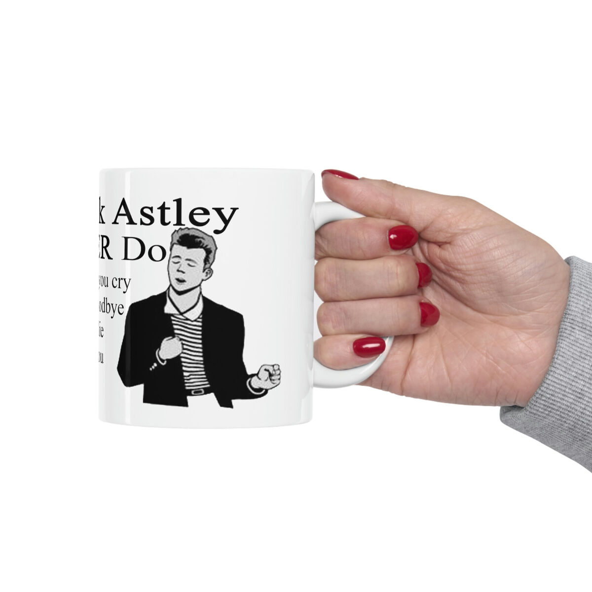 Rickroll meme - Rickroll - Mug