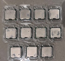 Lot of 11 Mixed Intel CPU E7500  Others