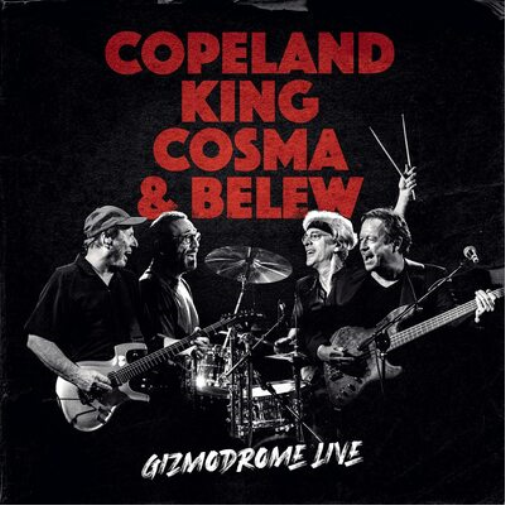 Copeland King Cosma & Belew Gizmodrome Live (CD) Album