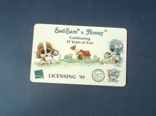 Fun "Sad Sam & Honey" individual cards -- Phone Card Collectors Club of America 