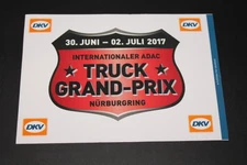 #309 truck gp truck racing Nürburgring sticker decal sticker 2017