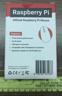 Official Raspberry Pi Mouse - Red/White | eBay