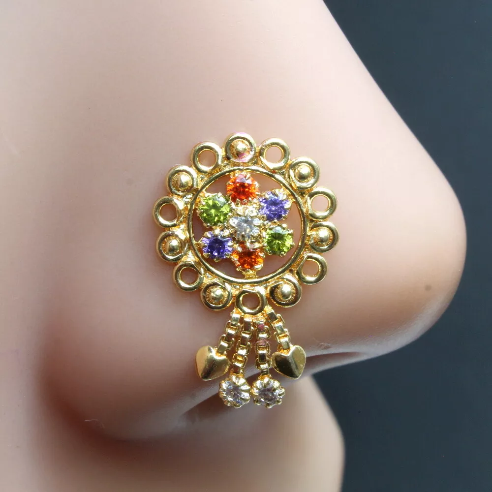 Multicolor nose ring outlet