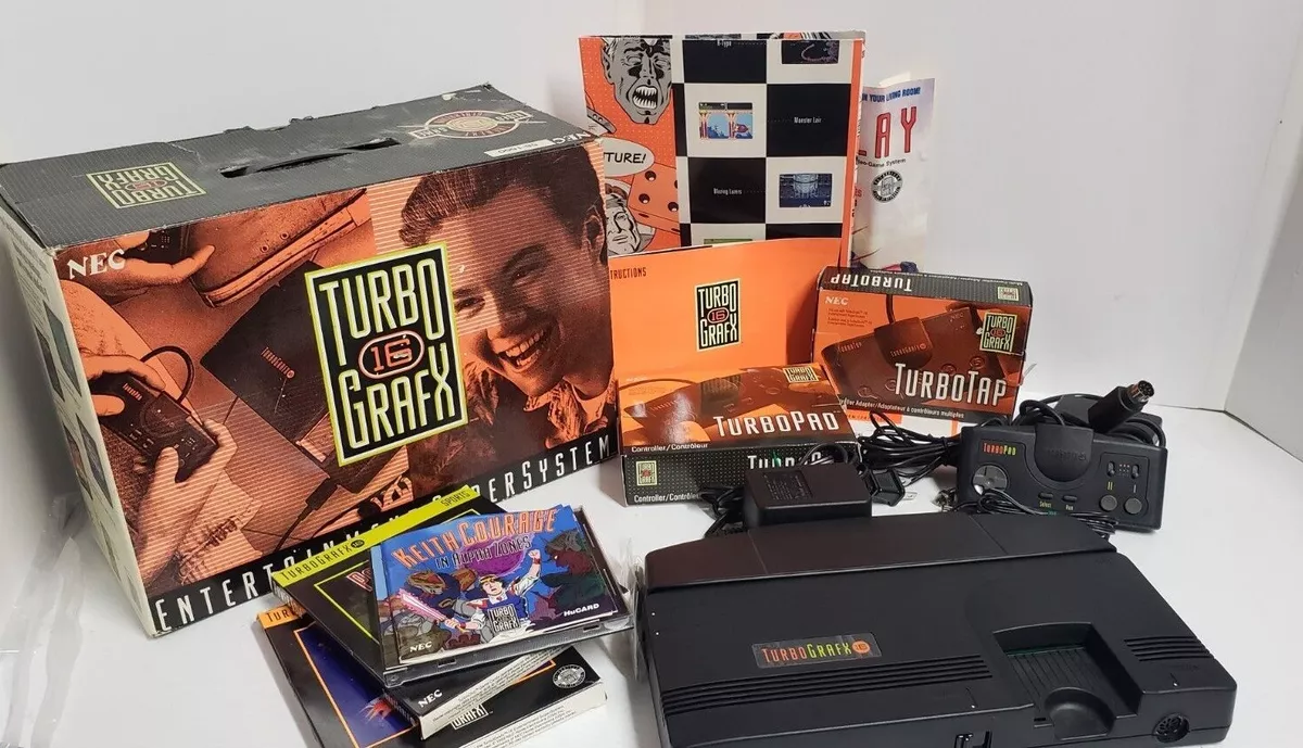 NEC Turbo Grafx 16 Console w. Box eBay