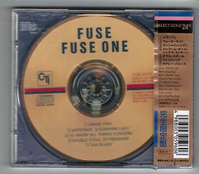 Fuse One Fuse Japan 24k Gold CD 228e 6016 OBI John McLaughlin for