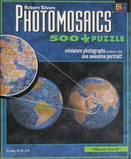 Robert Silvers Photomosaics Planet Earth Jigsaw Puzzle 513 Pieces 