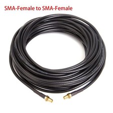 5M SMA female to SMA female Extension Cable for Coax Coaxial WiFi Router Antenna