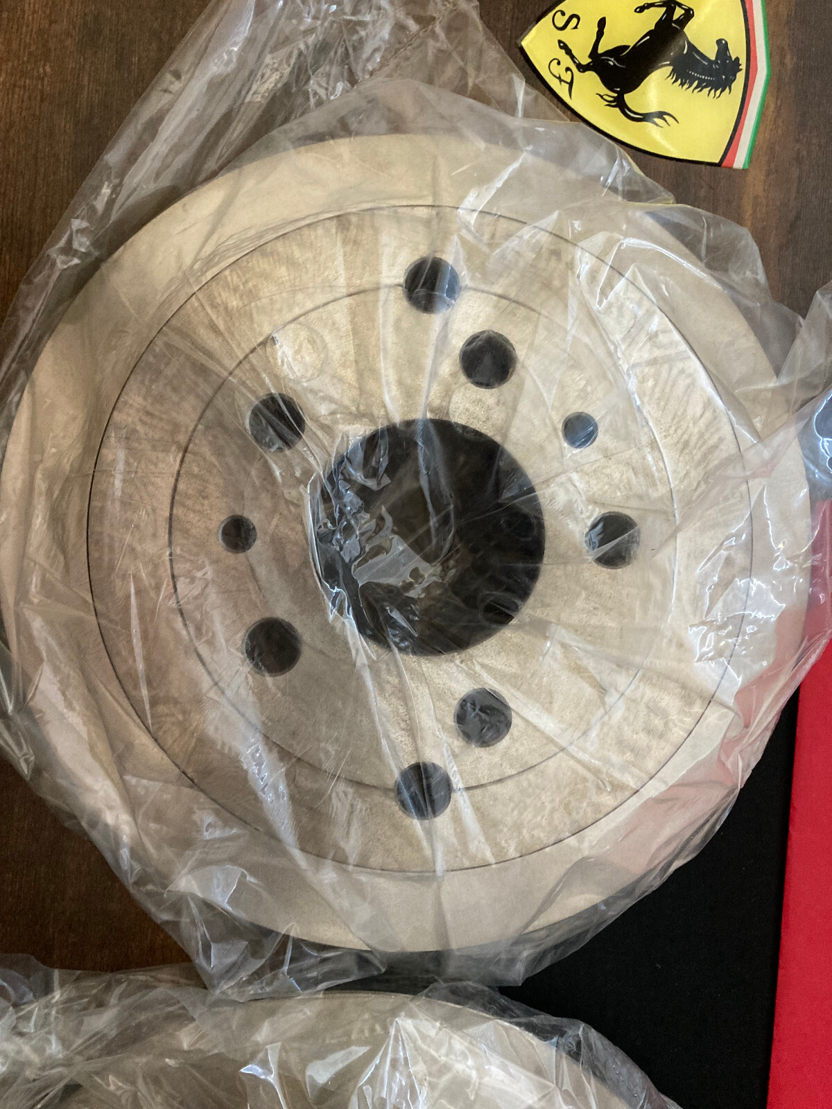 1985-1989-Ferrari 328-Gts- Mondial, Rear Brake Disc  - P/N 117186