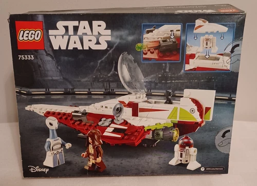 LEGO Star Wars Obi-Wan Kenobi’S Jedi Starfighter 75333 Building Set Kids Gift