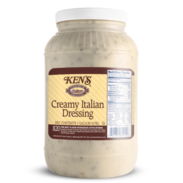 Ken's Creamy Italian Dressing, 1 Gallon (128 oz) eBay