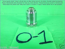 Microscope Objective Lens 20x 0.40 as photo, sn:Made in Japan.