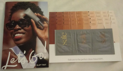 12 Saie Beauty Slip Tint Packets - Shades: Three (3) Six (3) Eight (3) - 0.05 OZ
