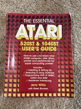 The Essential Atari User s Guide Jerry Willis 520ST 1040ST Book