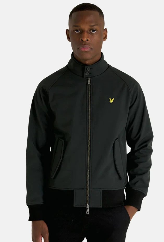 LYLE & SCOTT SOFTSHELL ARRINGTON JACKET JET BLACK JK1910V Z865