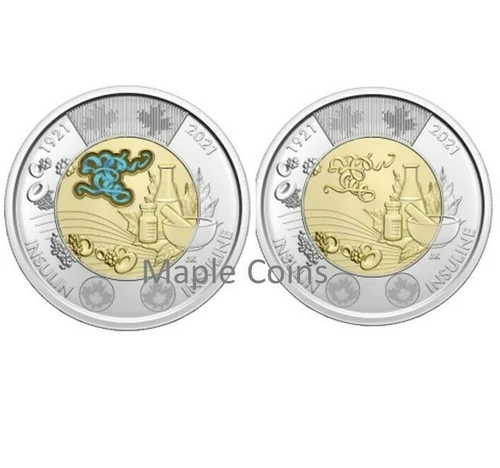 2021 Canada Toonie — photo from the most recent tracked eBay sale