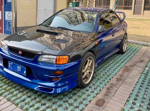 Guardabarros delantero de fibra de carbono para Subaru 99 Impreza WRX GC8 OE tipo 2 un. - Imagen 2 de 6