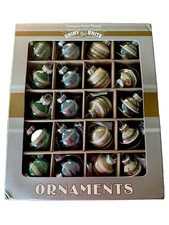 christopher radko shiny brite 20 Glass christmas ornaments New