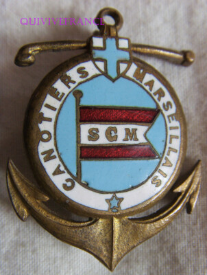BG10717 - Abzeichen Société Des Ruderer Marseillais