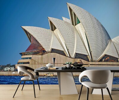 3D Weiß Sydney ZHUC134 Tapete Wandbild Fototapete Alius Herb Zoe
