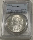 1902-O Morgan Silver Dollar - PCGS MS63