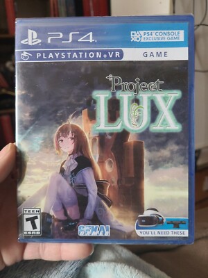 Project Lux Sony Playstation 4 VR New Limited Run Games PS4 Sealed LR-VR06 #253