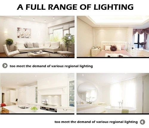 10-20PCS Dimmable LED Downlight 9W Recessed Ceiling Spot Light 110V With Driver - Picture 6 of 10