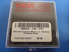 THORLABS CM254-100-P01 - Ø1" SILVER-COATED CONCAVE MIRROR, F = 100.0 MM