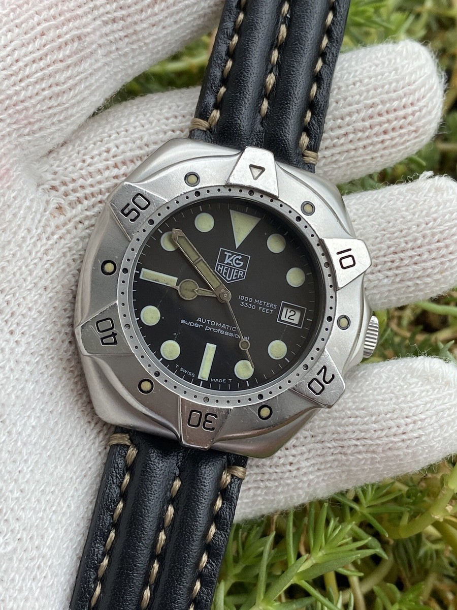 Tag Heuer Super Professional Watch 840.006 Automatic Diver Tag Heuer Super Professional Watch 840.006 Automatic Diver