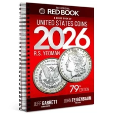 2026 Red Book Price Guide, 79th Edition, Spiral - In Stock and Shipping NOW!