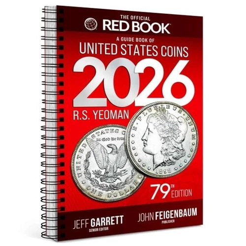 2026 Red Book Price Guide, 79th Edition, Spiral - In Stock and Shipping NOW!