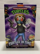 NECA Reel Toys TMNT Turtles In Time Ultimate Baxter Stockman Figure
